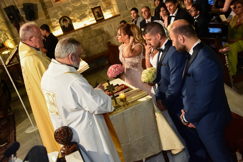 Wedding of Toni Chidiac and Joanna Khoury - Church